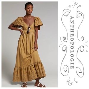 Anthropologie en Saison Hayley Flounced Maxi Dress